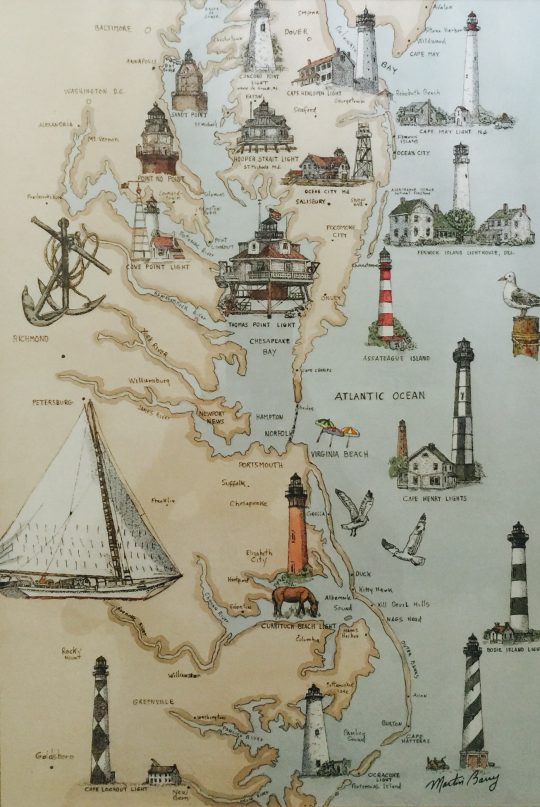 lighthouses of the midatlantic